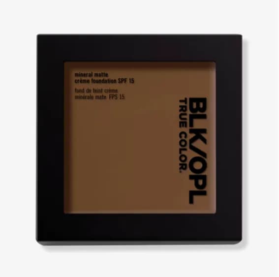 BLK OPL T/C MINERAL MATTE FDT PWR/CAROB