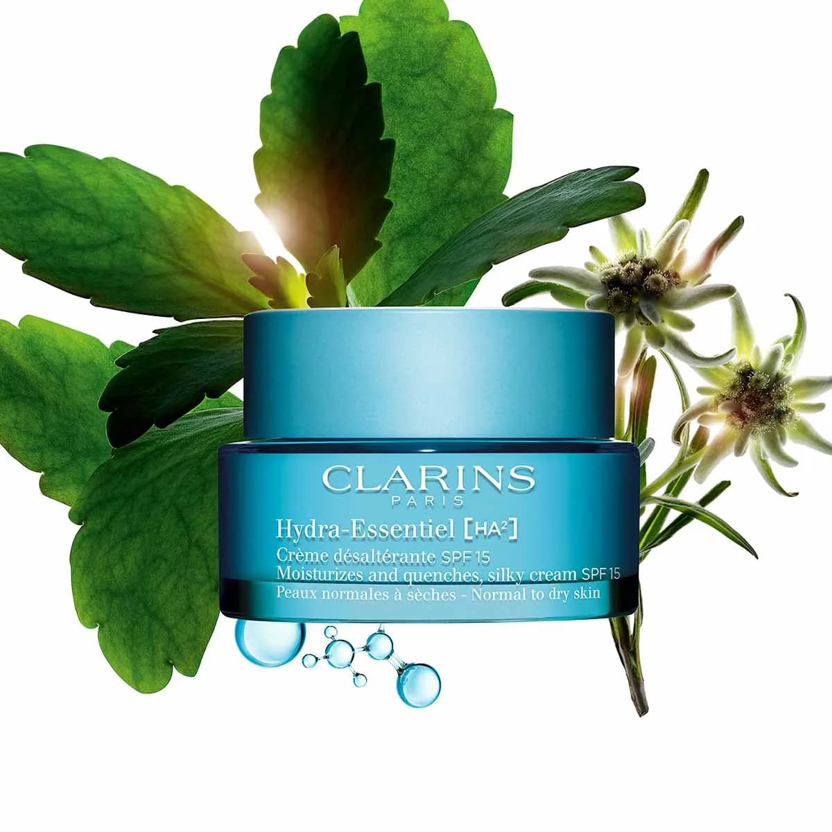 CLARINS HYDRA ESSENTIEL FLUIDE DESALTERANT SPF15 PN/PM 50ML