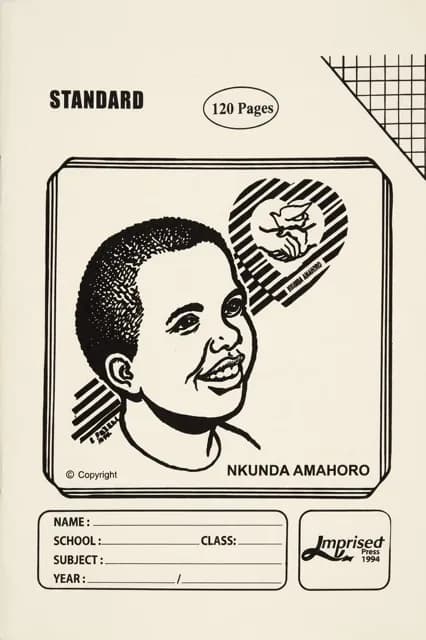 Nkunda Amahoro Exercise books