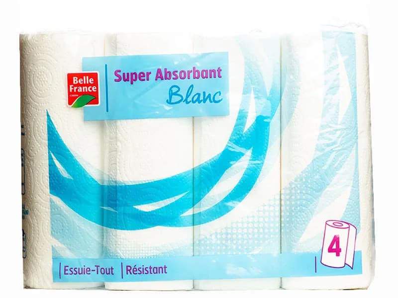 Belle France kitchen towel 4 Roll