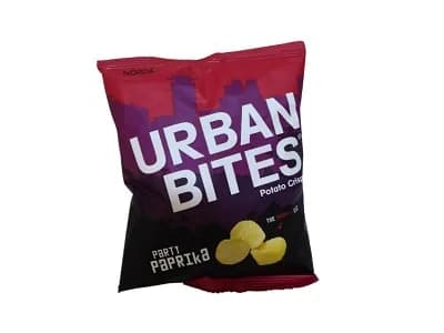 Urban Bites Paprika Potato Crisps 30gm