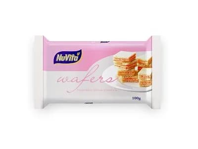 Nuvita Wafers Strawberry 100g+25g