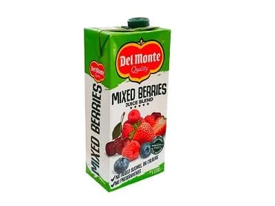 Del monte mixed berry juice blend 1L