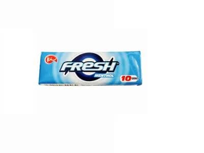 Fresh Cool Menthol Chiwing Gum 10pcs