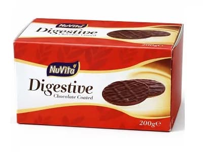 Nuvita Digestive Chocolate Coated 200g