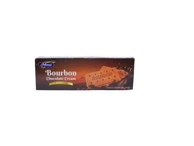 Manji Bourbon chocolate cream biscuite 200gm