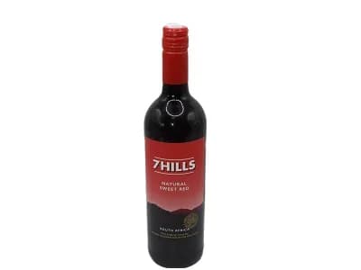 7Hills Natural Sweet Red Wine 750ml