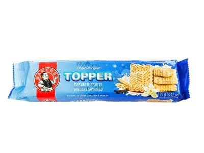 Bakers Topper - Vanilla 125g