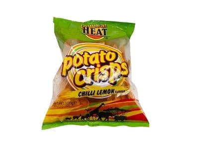 Tropical Heat potato Crisps Chilli 100g