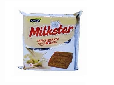 Manji Milkstar Biscuits 200g