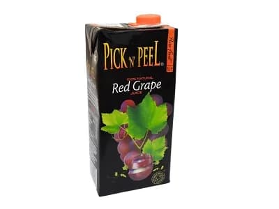 Pick N Peel Red Grape Juice 1L