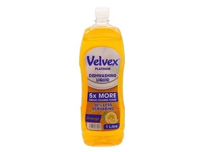 Velvex Dishwashing Liquid 1L Orange