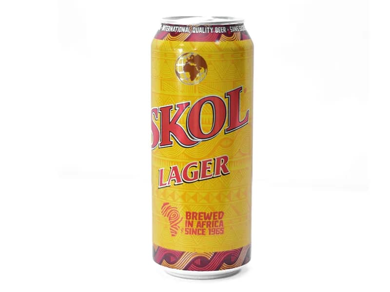 Skol Lager Beer In Tin 50cl