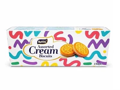 Nuvita Assorted Cream Biscuit 200g