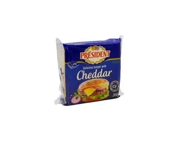 President Burger wth Cheddar 200g 300431