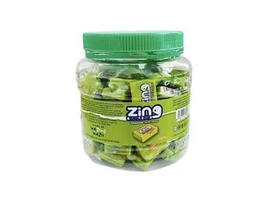 Zing Bubble Gum 100pcs Peppermint