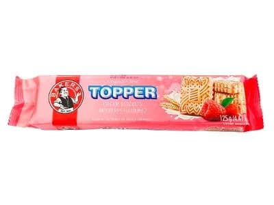 Bakers Topper Rospberry 125g
