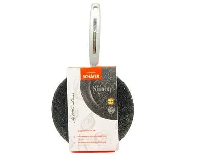 Schafer Frying Pan Silver 24cm