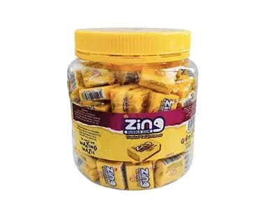 Zing Bubble Gum 100pcs Tropical