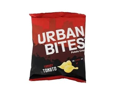 Urban Bites Tomato Potato Crisps 30gm