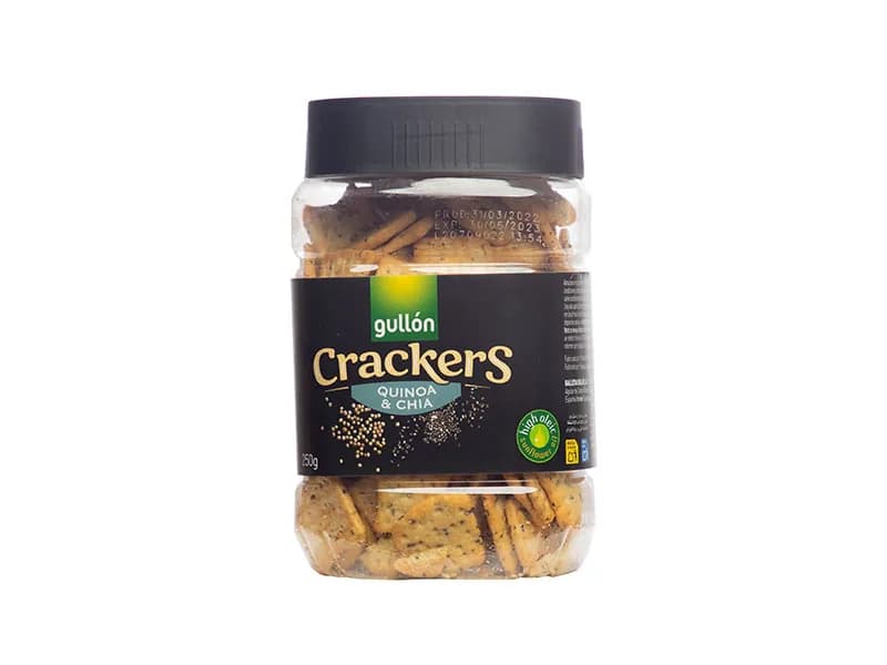 Gullon cracker Quina & Chia 250g