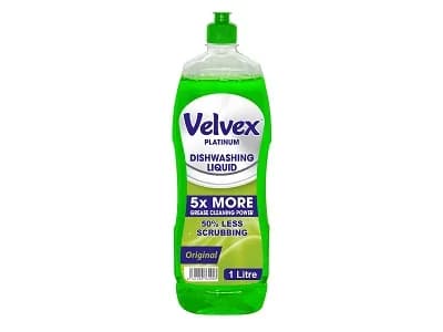 Velvex platinum Dishwashing liquid orginal 1L