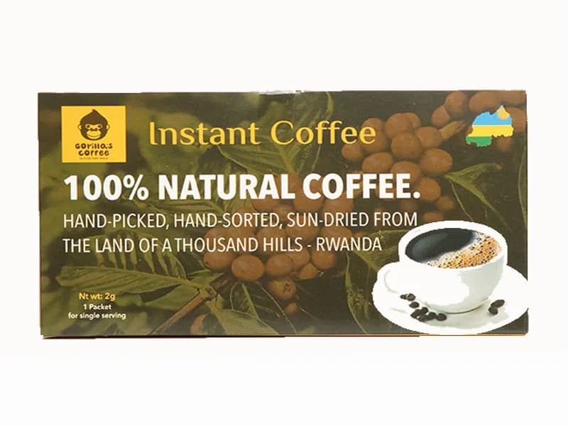 Gorillas Instant Coffee 50 sachets of 2g