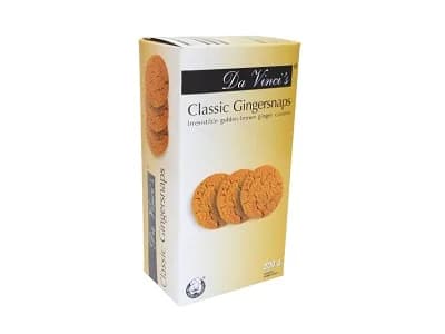 HOB Da vinci Gingersnaps Biscuit 200g