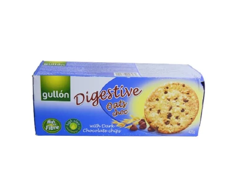 Gullon digestive Avena chco Chips 425g