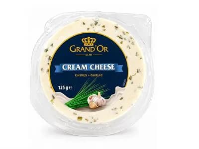 Grand'or Cream Cheese Chives&Garlic 125g
