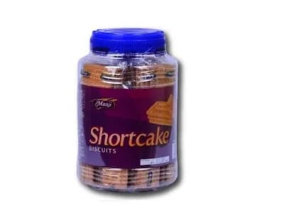 Manji Shortcake biscuits 1kg jar