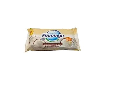 Flamingo Coconut milk & Honey soap 3*90g