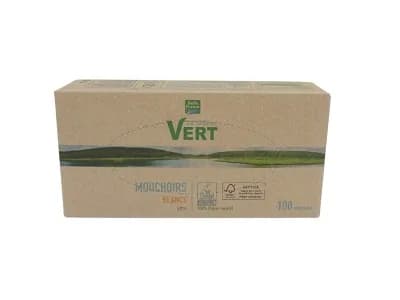 Belle France Mouchoirs 100pcs white