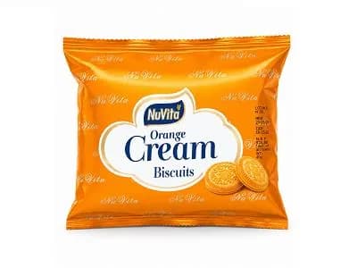 Nuvita Cream Biscuits 100g Orange