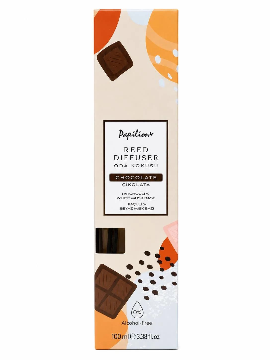 Papilion Reed Diffuser 100ml Chocolate
