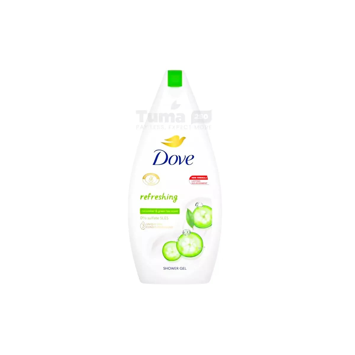 Dove Refreshing Cucumber & Green Tea Scent Shower Gel