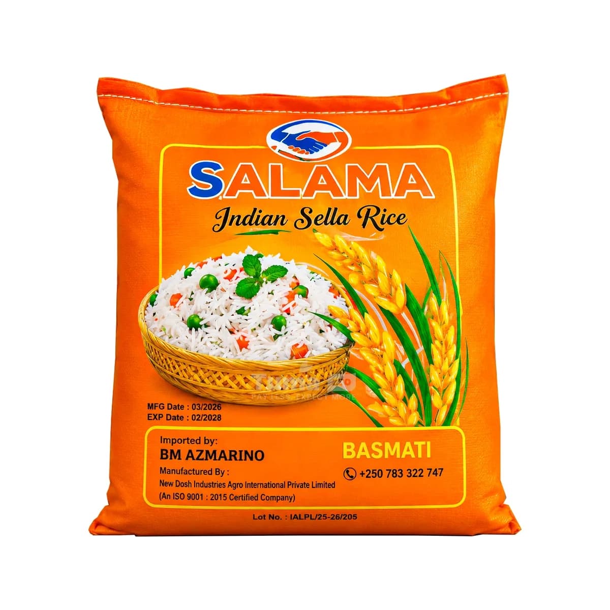 Salama Indian Sella Basmati Rice