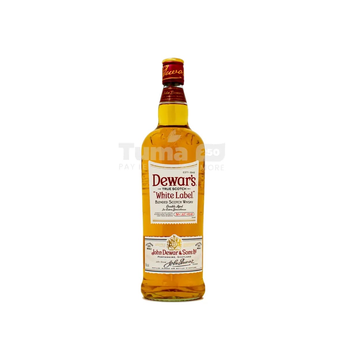 Dewar’s White Label Double Aged Blended Scotch Whisky (40% vol)1000ml