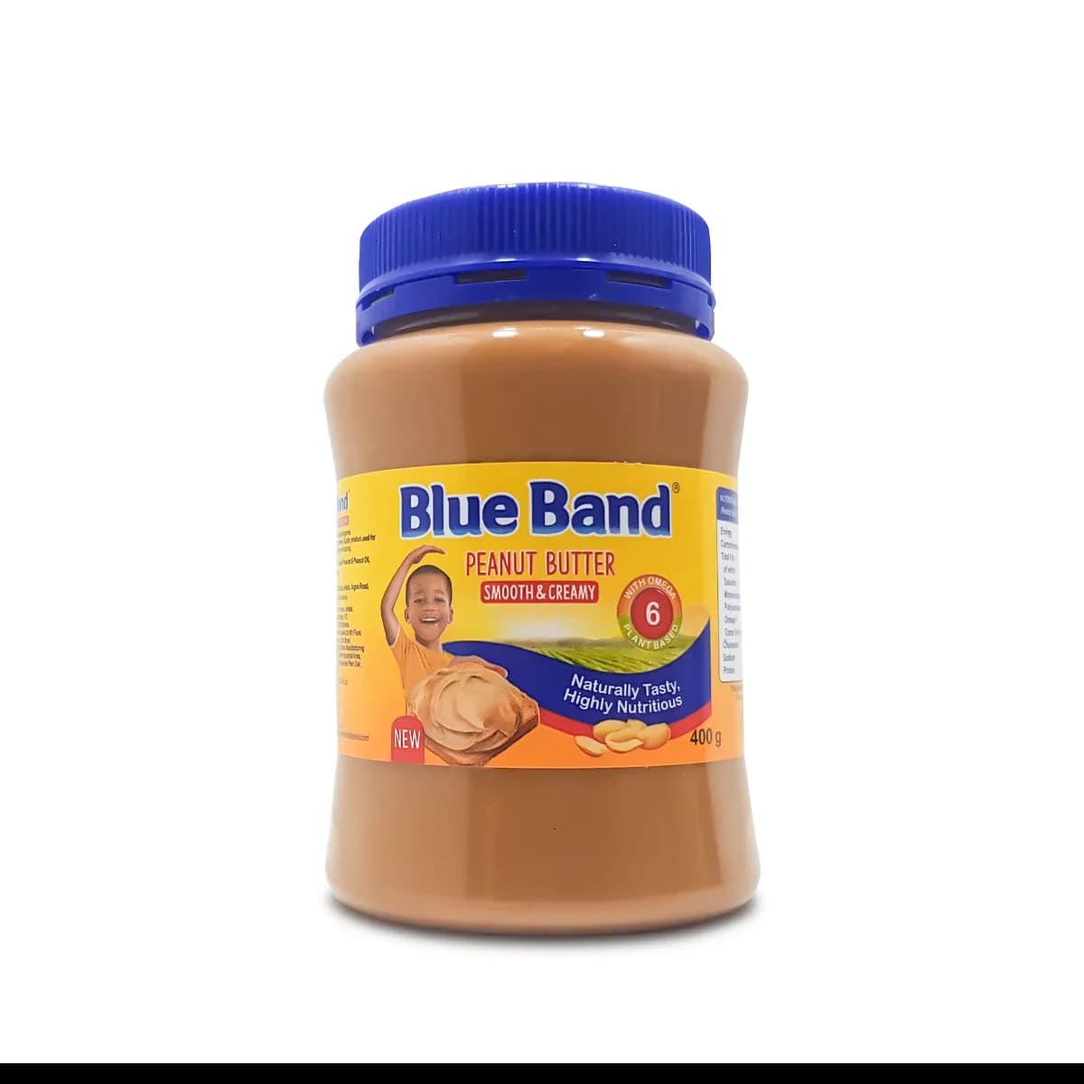 Blue Band Smooth & Creamy Peanut Butter (Beurre d’arachide) 400g