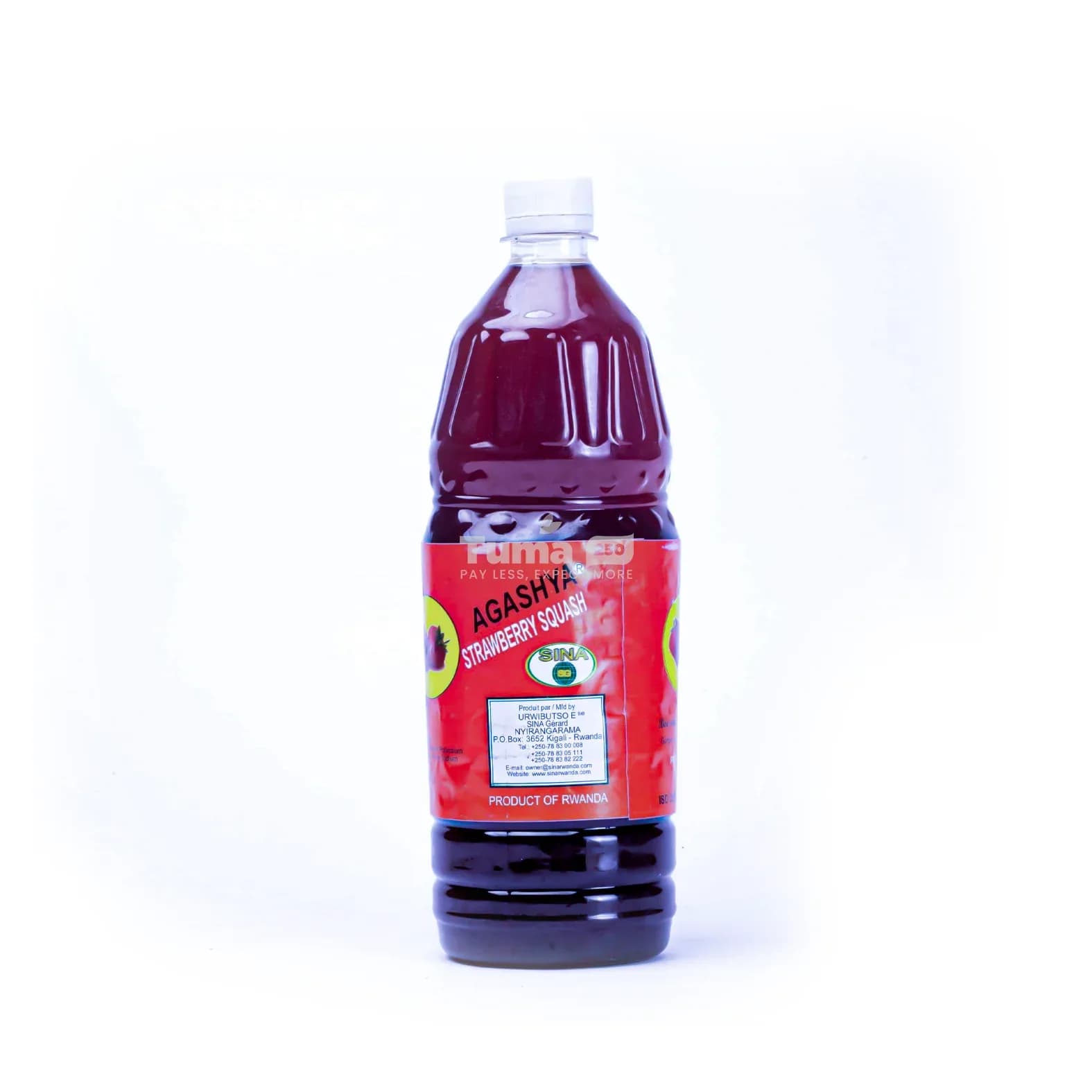Agashya Strawberry Squash Juice 1L