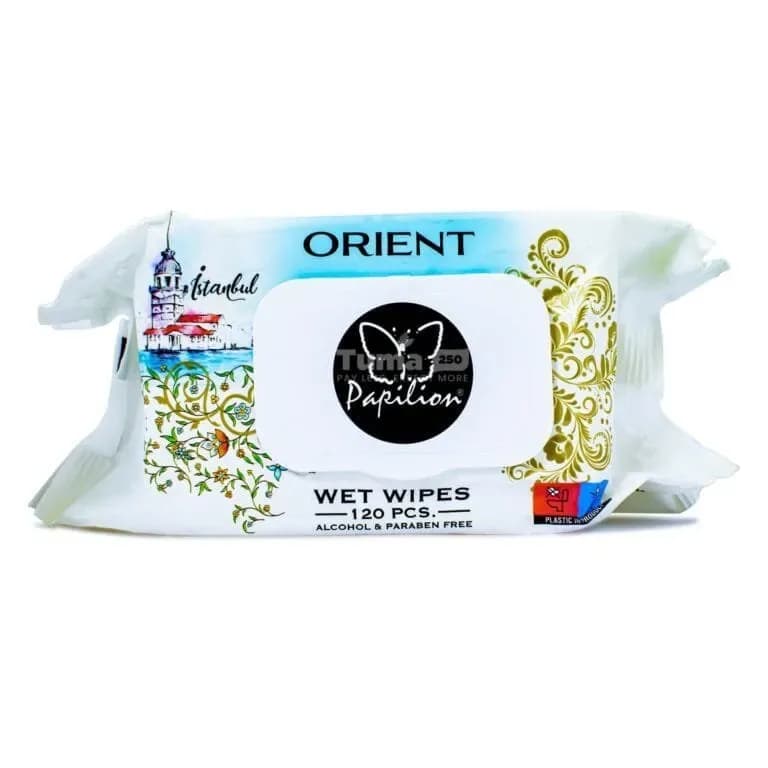 Papiliion Orient Premium Quality Wet Wipes 120pcs