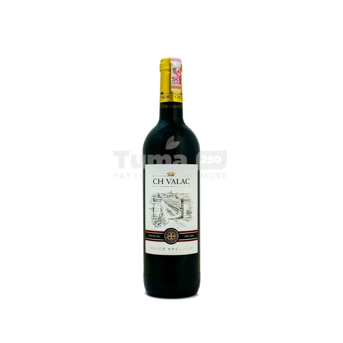Ch Valac Dry Red Wine / Vin Rouge Sec 13% Alc.Vol 75cl