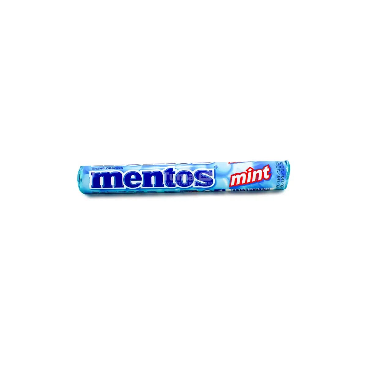 Mentos Chewy Dragees Mint Flavoured Sweets(14pcs) -37.5g