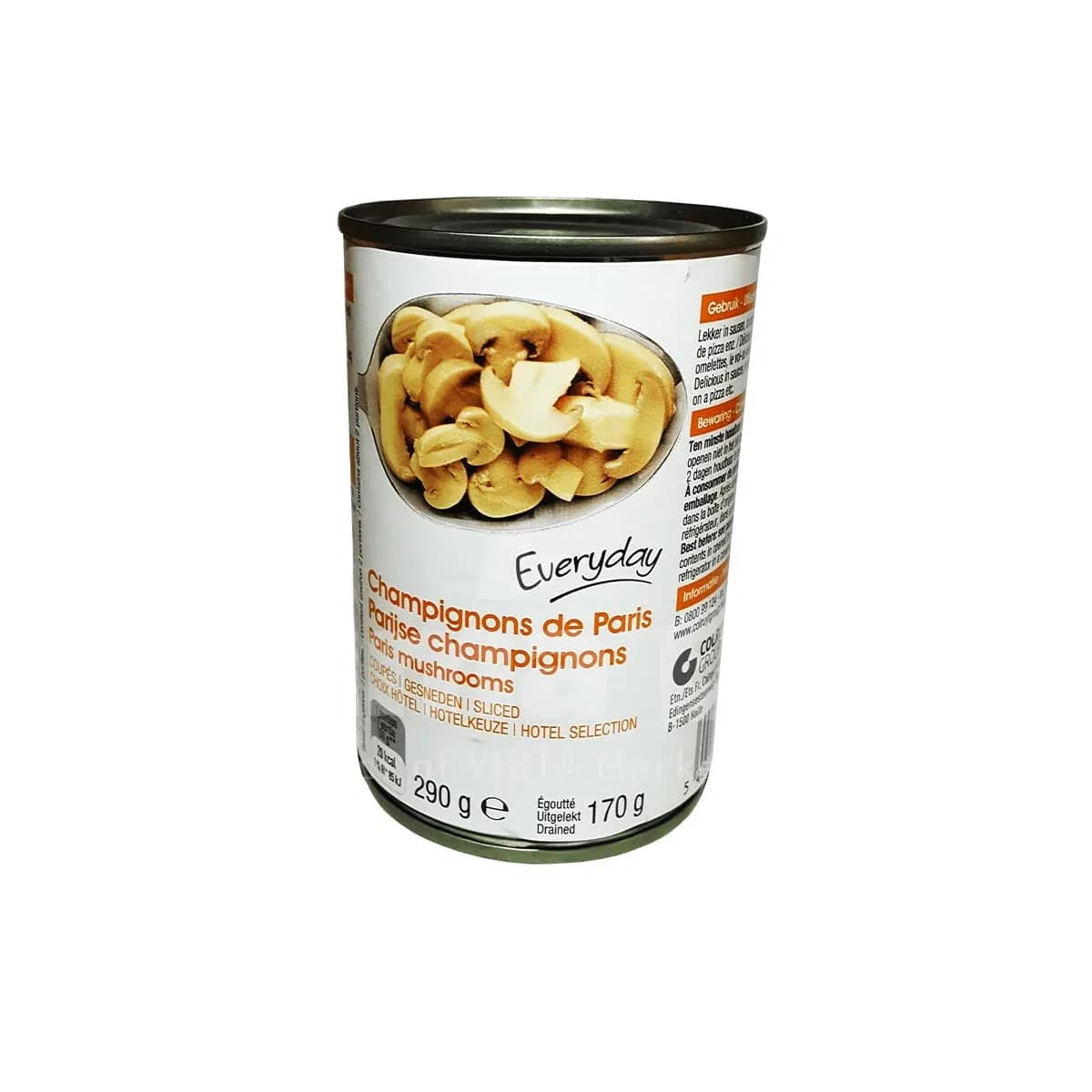 Everyday Sliced Paris Mushrooms ( Champignons de Paris) 290g