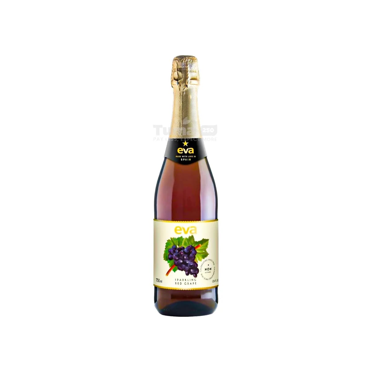 Eva Non-Alcoholic Sparkling Red Grape Wine 750ml