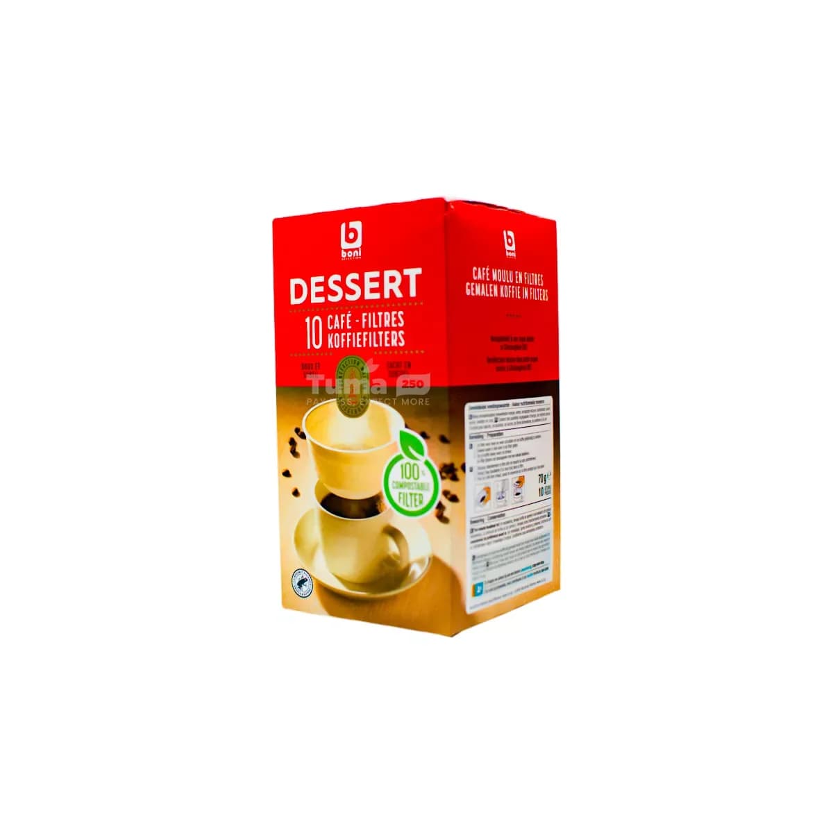 Boni Dessert 10 Coffee Filters