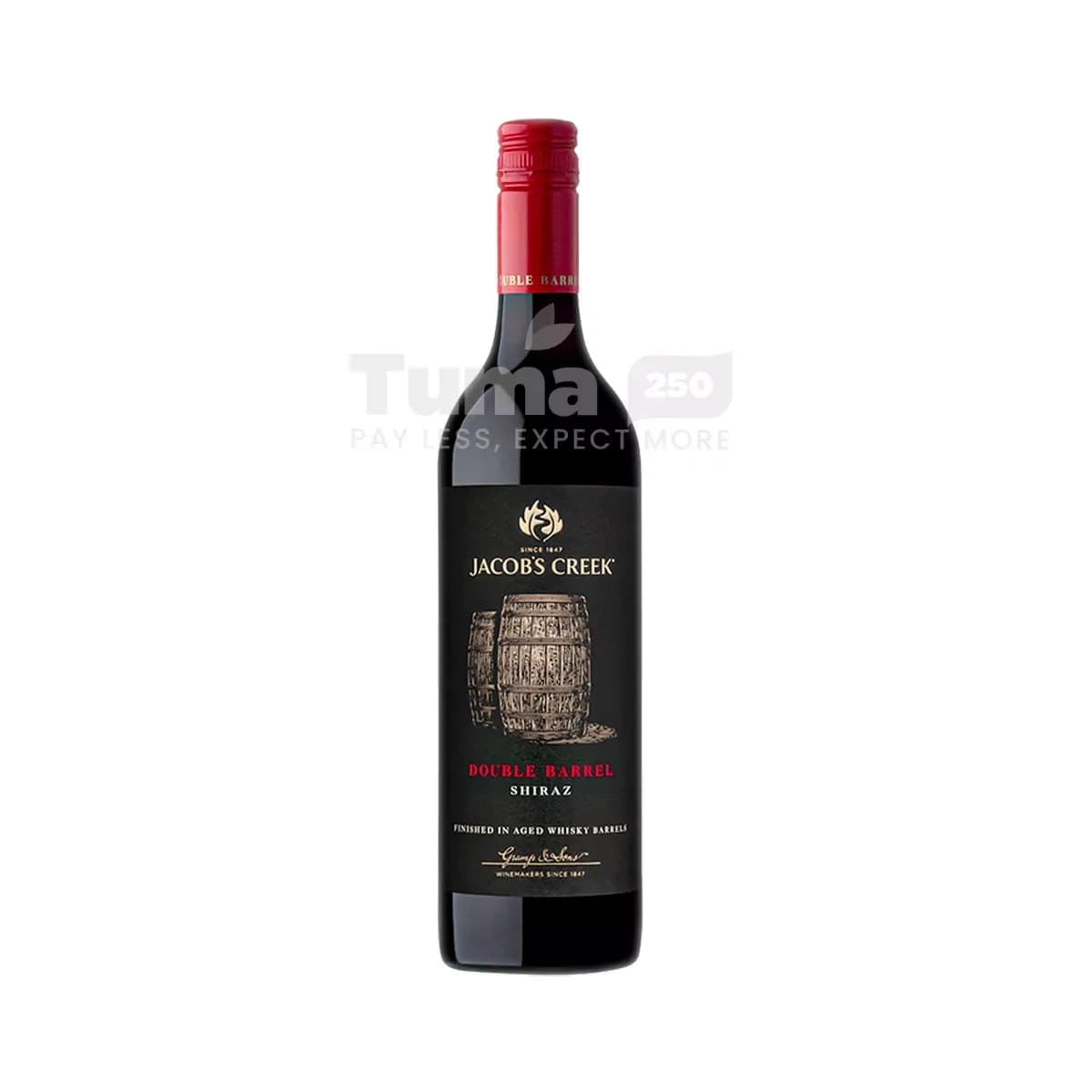 Jacob’s Creek Double Barrel Shiraz Red Wine 14.5% Alc Vol 750ml