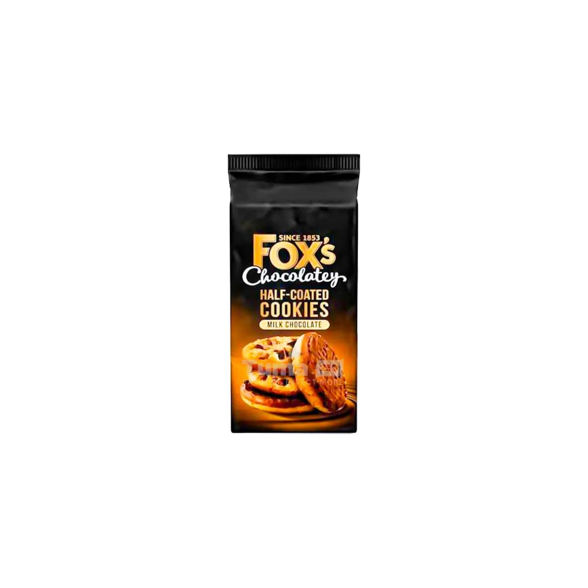 Fox’s Chocolatey Half-Coated Cookies Milk Chocolate 175g