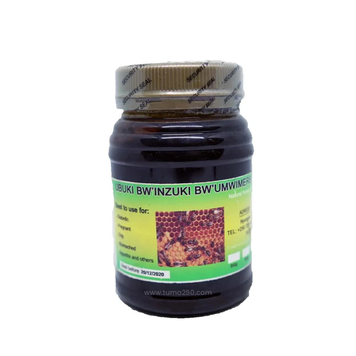 100% NATURAL Filtrated Honey (Miel Naturel /Ubuki bw’Umwimerere Buyunguruye)