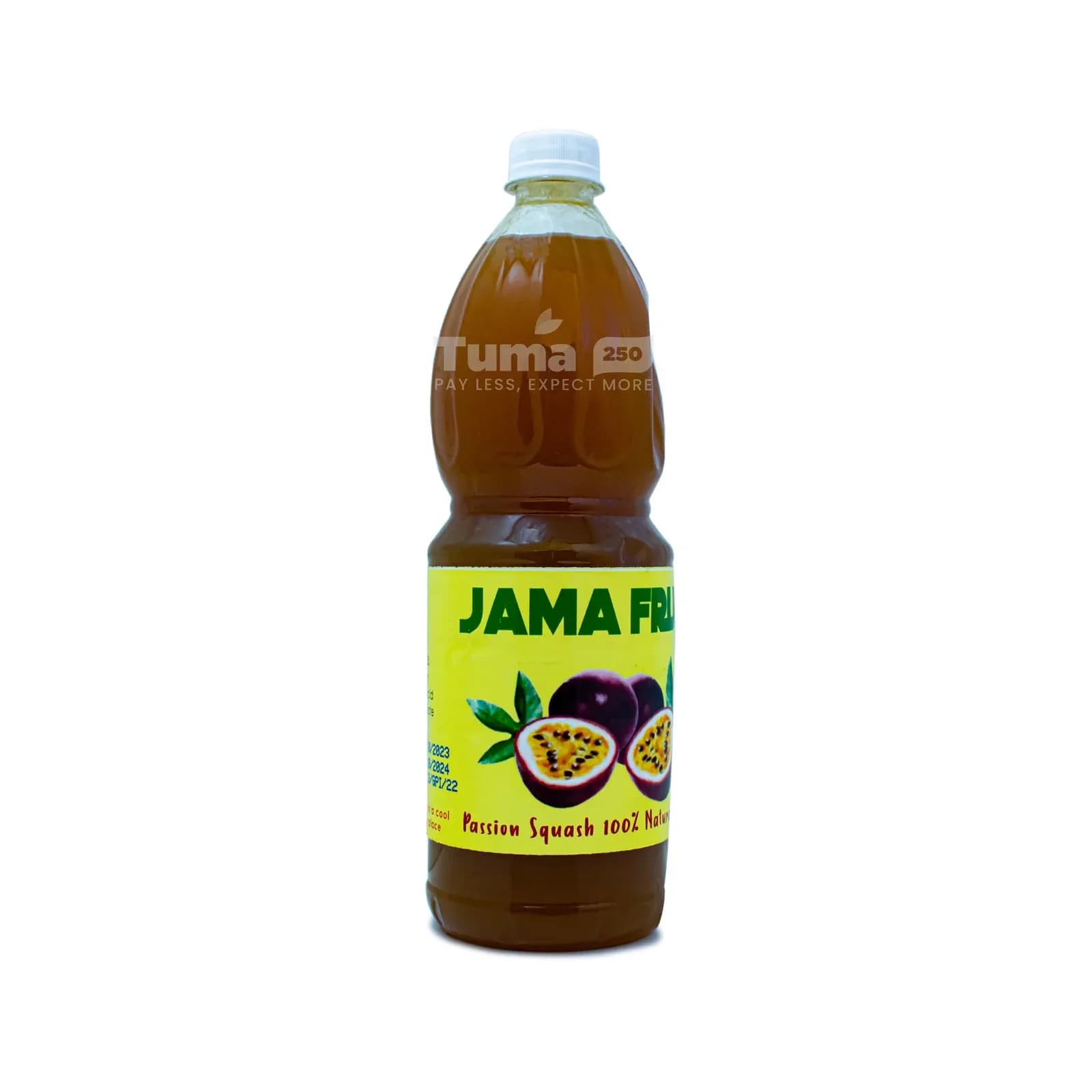 Jama Passion Fruit 100% Squash Natural – 1.3L